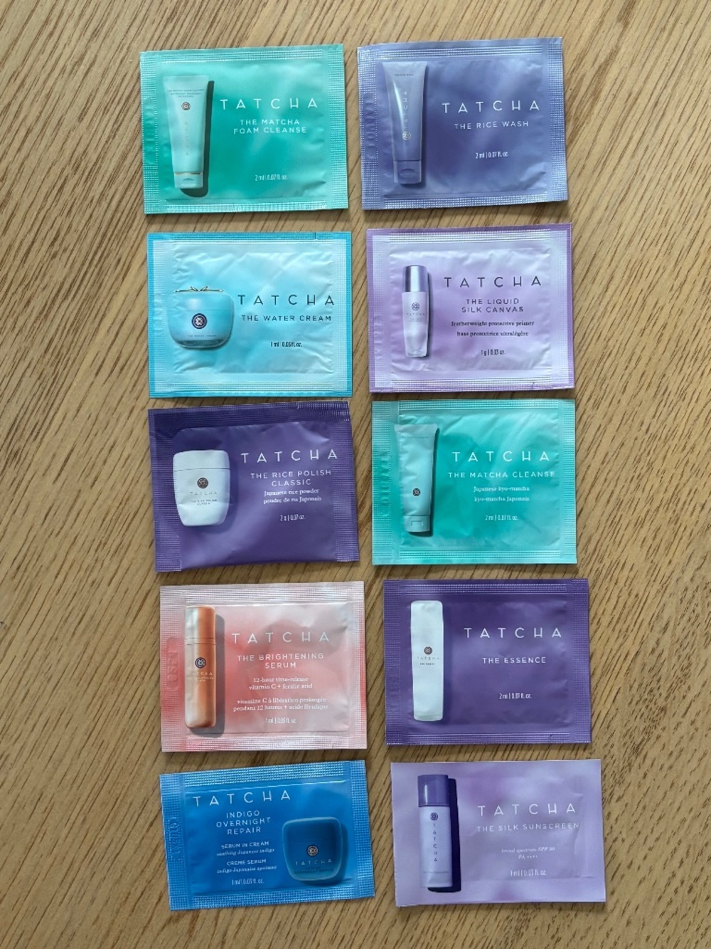 Tatcha samples 10